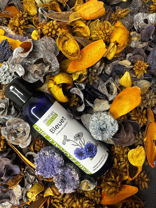 Acqua di Fiordaliso bio – decongestionante occhi e pelle delicata