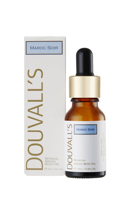 Olio corpo all'argan biologico profumato sensuale 15 ml | Idratante e rivitalizzante con oli essenziali puri