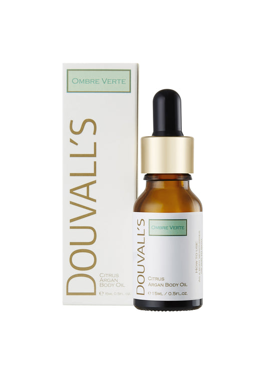 Olio corpo all'argan biologico profumato agli agrumi 15 ml | Idratante e rivitalizzante con oli essenziali puri